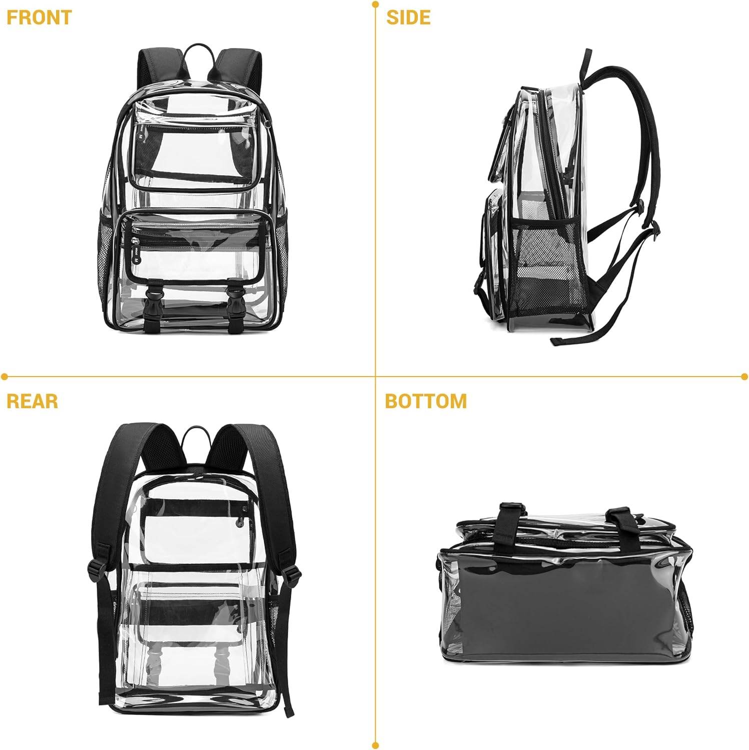 MyDepot Cute Clear Backpack,
Black
SPMD-X003UAA73D