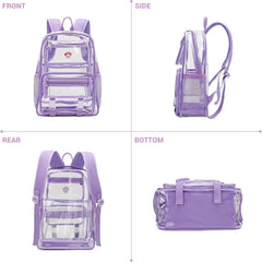 MyDepot Cute Clear Backpack,
Purple
SPMD-X003UAA9TF