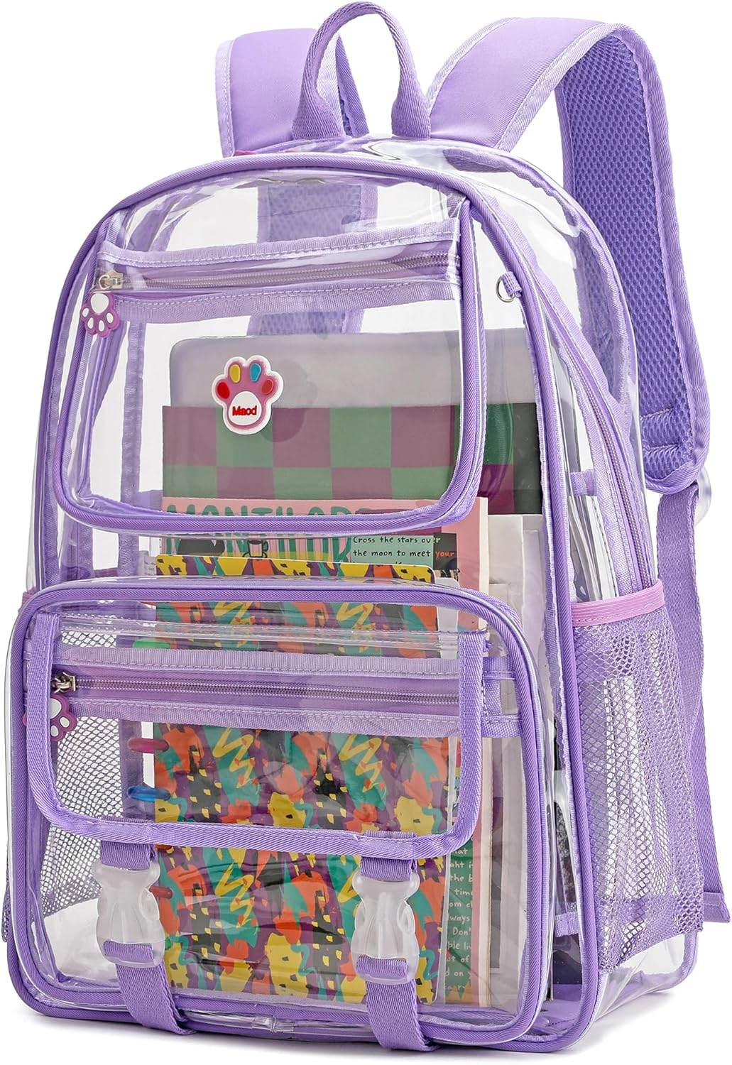 MyDepot Cute Clear Backpack,
Purple
SPMD-X003UAA9TF