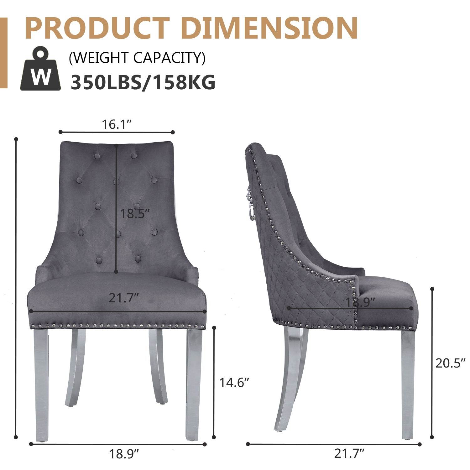 MyDepot Dining Chairs
PRODUCT DIMENSION