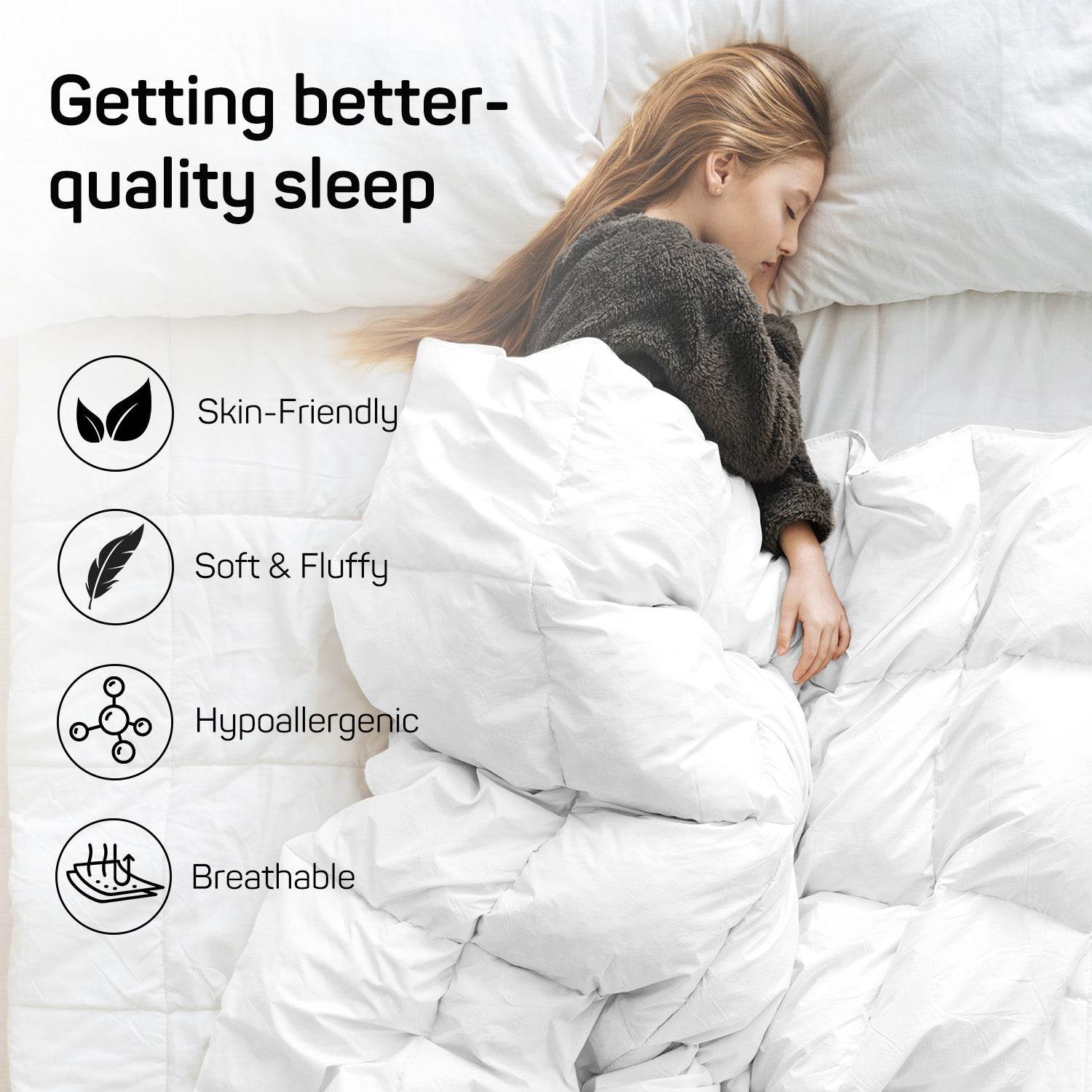 MyDepot Duvet Soft
Getting better-quality sleep