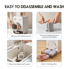 MyDepot Electric Cheese Grater
EASY TO DISASSEMBLE AND WASH