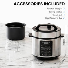 MyDepot Electric Pressure Cooker
ACCESSORIES INCLUDED
