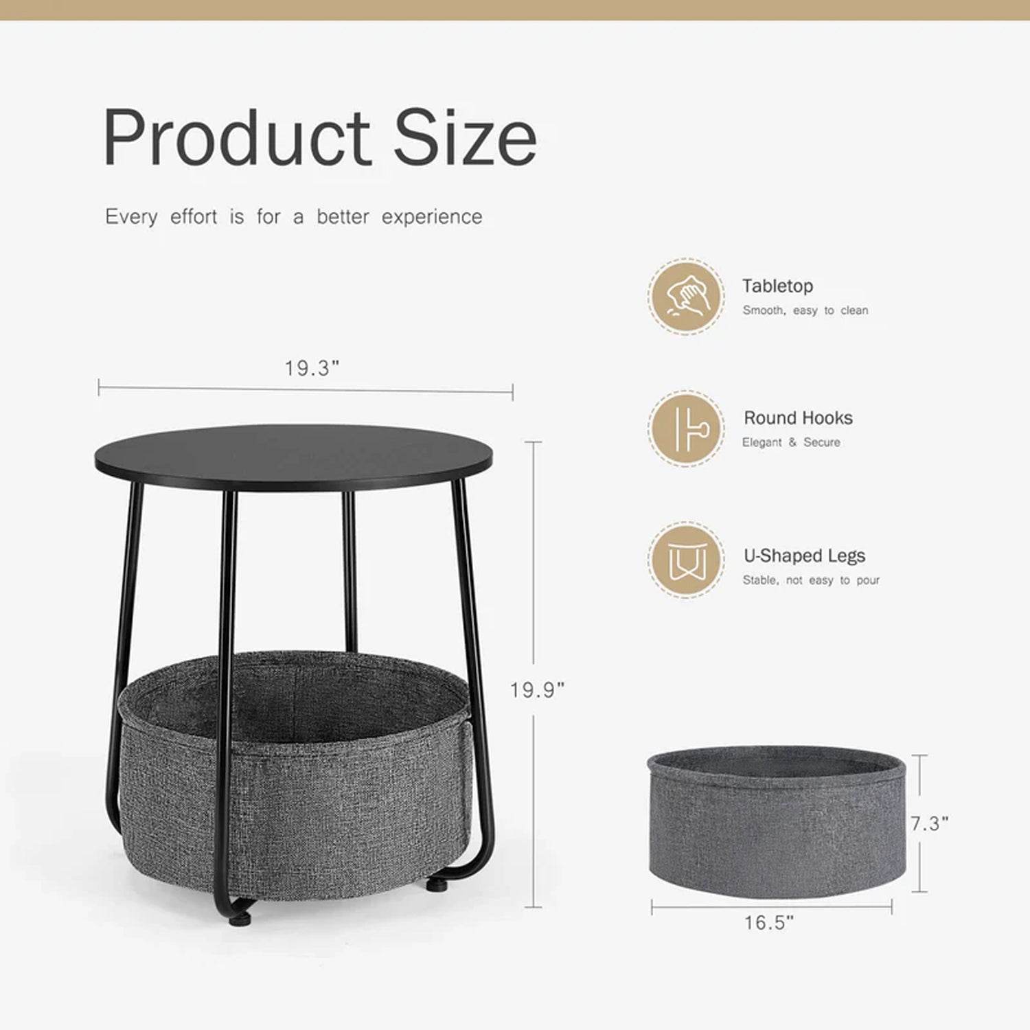 MyDepot End Table Equipped
Product Size