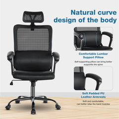 MyDepot Ergonomic Mesh Office Chair
Natural curvedesign of the body