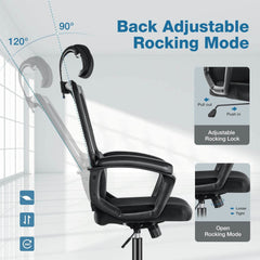 MyDepot Ergonomic Mesh Office Chair
Back AdjustableRocking Mode