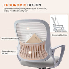 MyDepot Ergonomic Office Mesh Chair
ERGONOMIC DESIGN