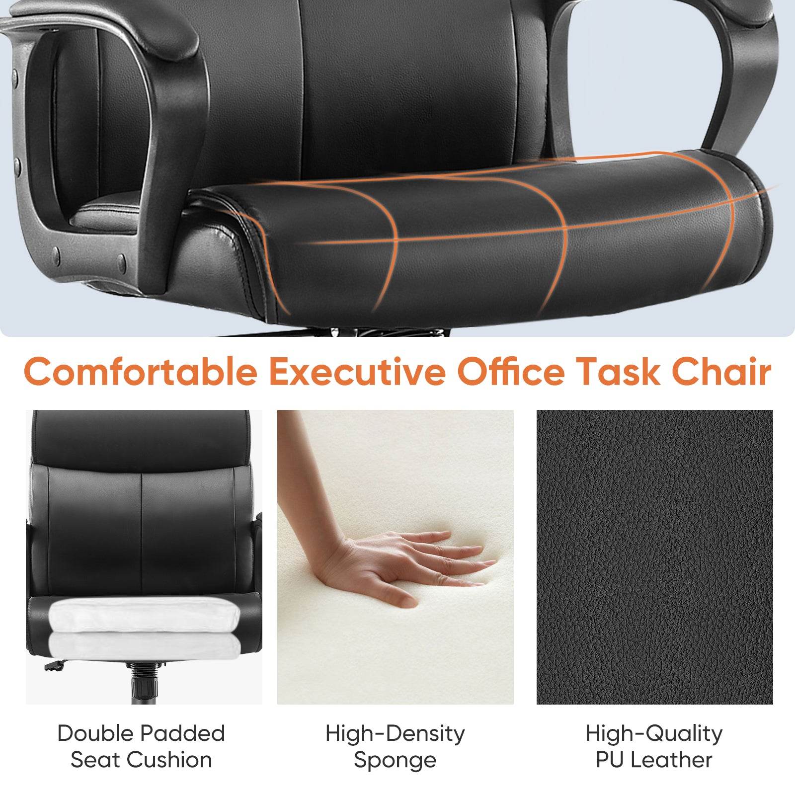 MyDepot M Executive Swivel Task Chair
Comfortable Executive Offce Task Chair