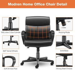 MyDepot Executive Swivel Task Chair -
Modren Home Office Chair Detail