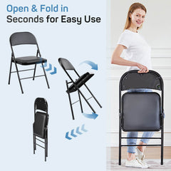 MyDepot Folding Chair
Open & Fold inSeconds for Easy Use