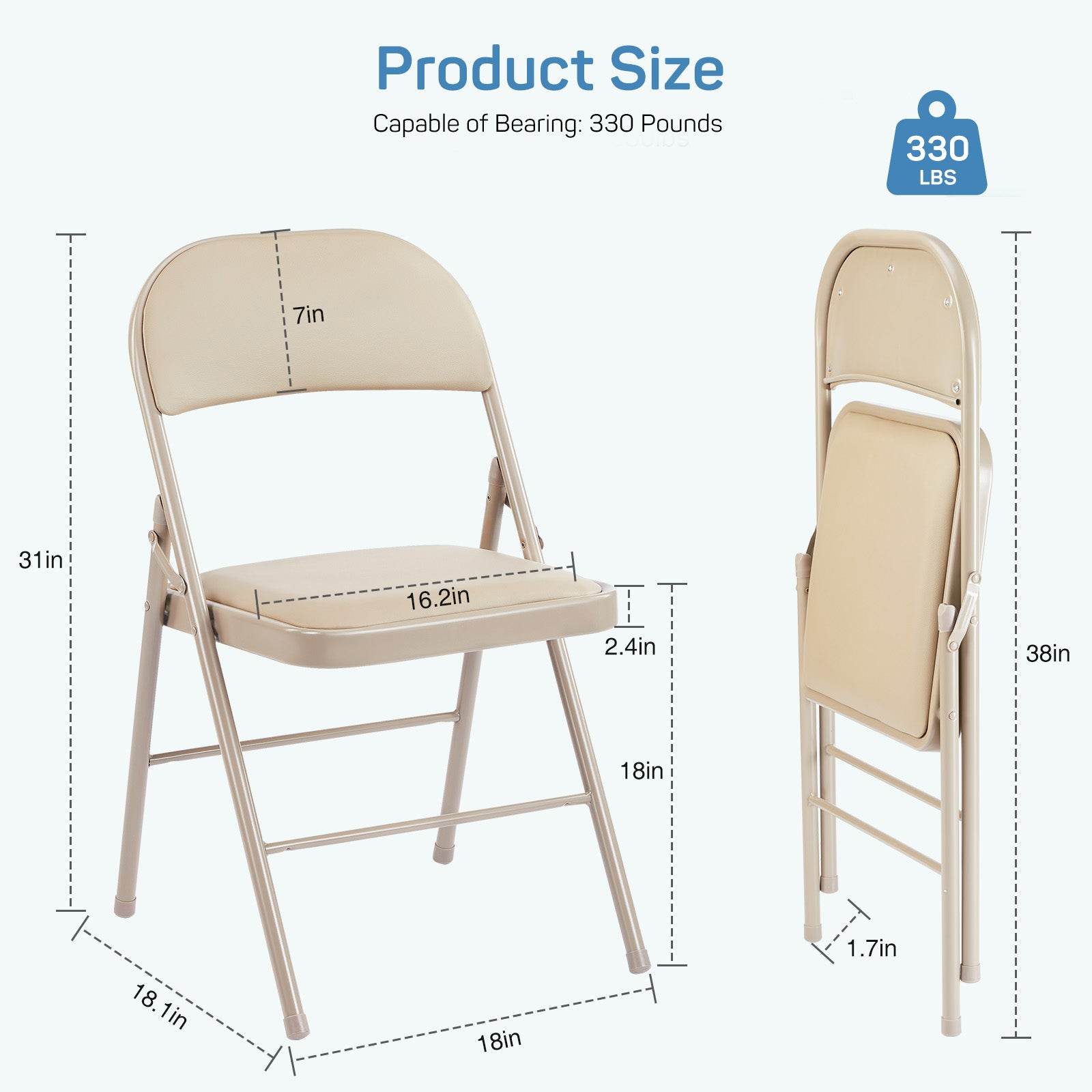 MyDepot Folding Chair
Product Size