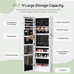 MyDepot Full-Length Mirror
47.2" H Large Storage Capacity