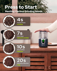 MyDepot Cordless Coffee Grinder
Press to Start