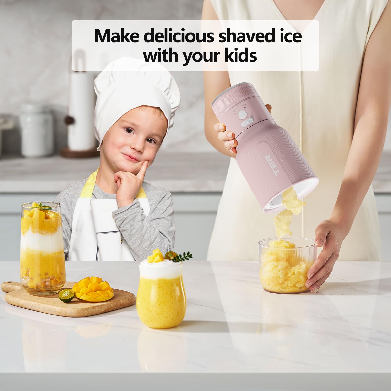 MyDepot Juicer Machines
Make delicious shaved ice
with your kids