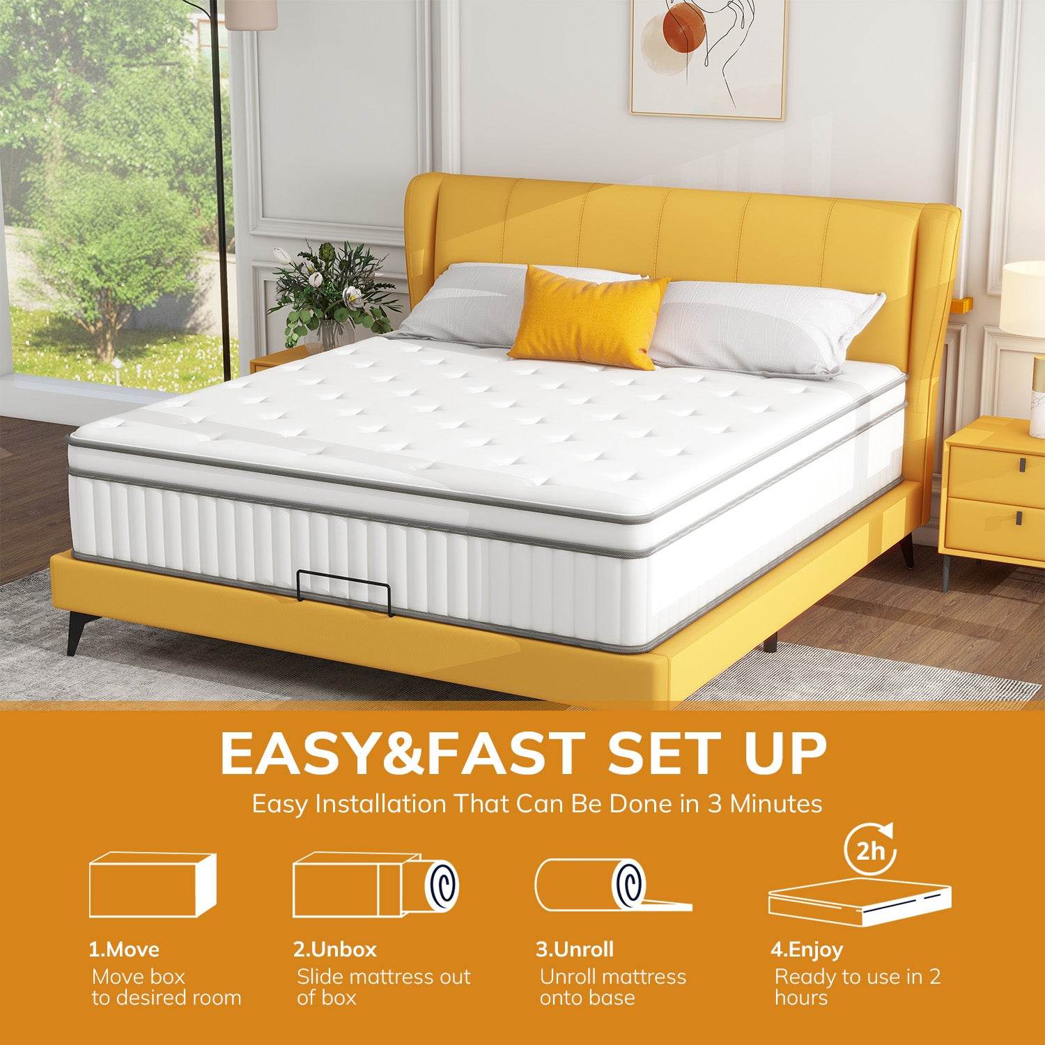 MyDepot Mattress
EASY&FAST SET UP