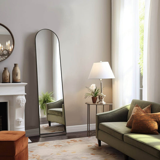 MyDepot Arched Full Length Standing Body Mirror - My Depot