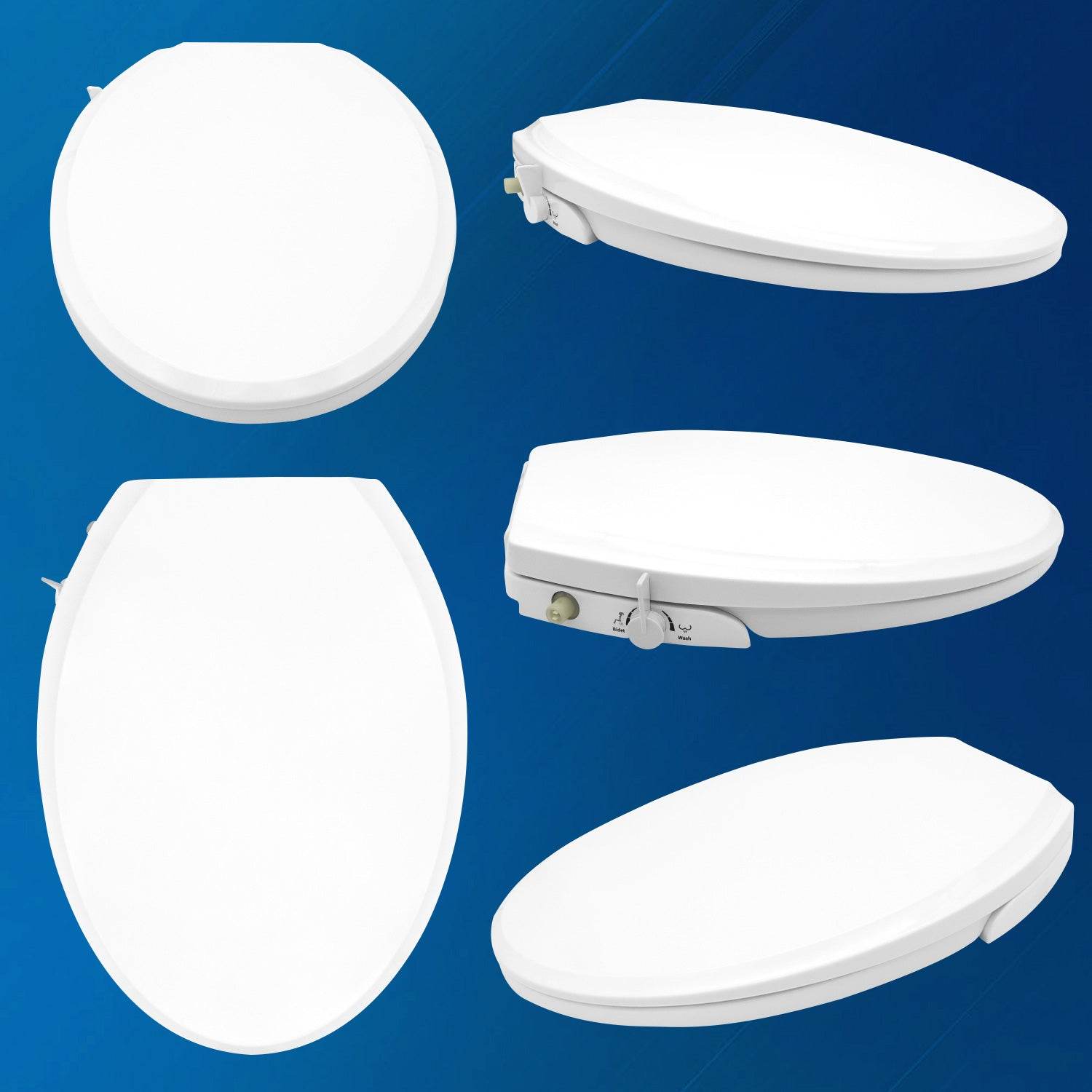 MyDepot Non-Electric Bidet Toilet Seat with Self-Cleaning Nozzle - My Depot