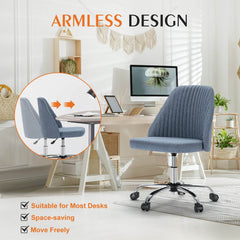 MyDepot Office Armless Desk Chair -
ARMLESS DESIGN