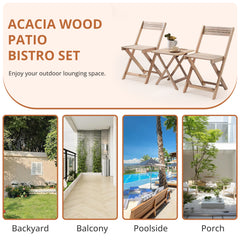 MyDepot Patio Furniture Set 3 Piece
ACACIA WOOD
PATIO
BISTRO SET