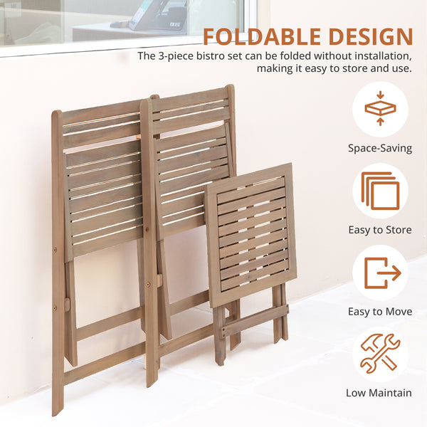 MyDepot Patio Furniture Set 3 Piece
FOLDABLE DESIGN