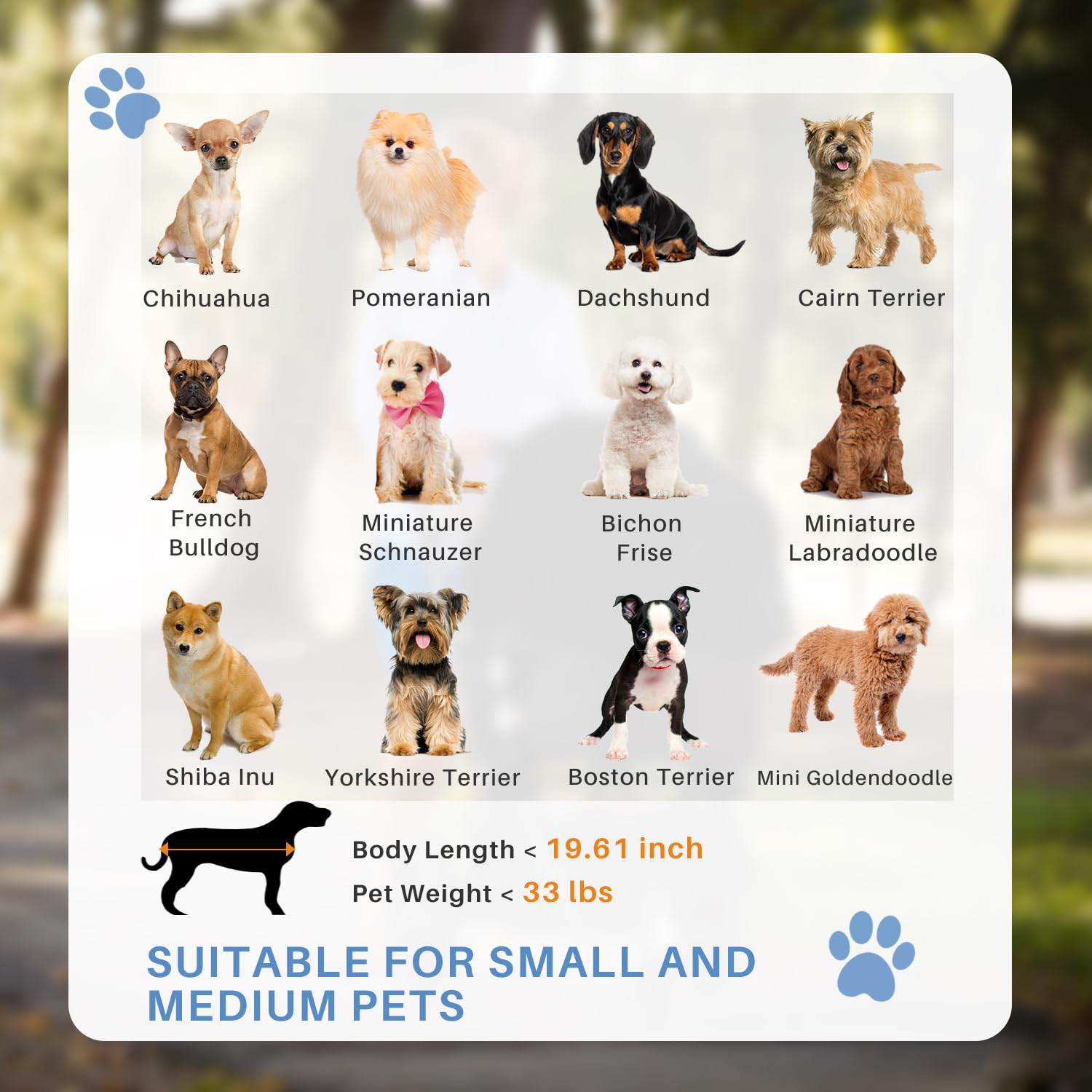 MyDepot Pet Stroller
SUITABLE FOR SMALL ANDMEDIUM PETS