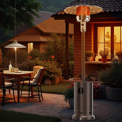MyDepot Propane Heater, 48,000 BTU Outdoor Heater for Patio with Auto Shutoff Safety System - My Depot
