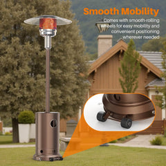 MyDepot Propane Heater
Smooth Mobility