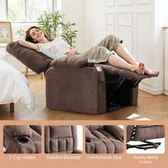 MyDepot Recliner Vibration Massage
Brown
SPMD-SF-L8270-BN