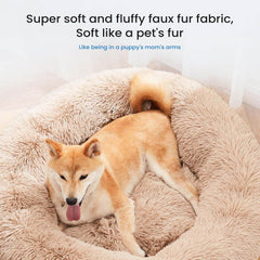 MyDepot Round Pet Bed
super soft and fluffy faux fur fabric,Soft like a pet's fur