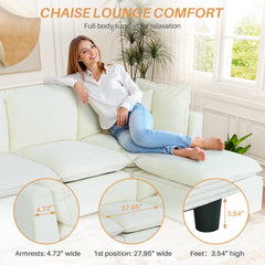MyDepot Sectional Sofa
CHAISE LOUNGE COMFORT