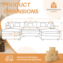 My Depot Sectional Sofa Cloud Couch
PRODUCT
DIMENSIONS