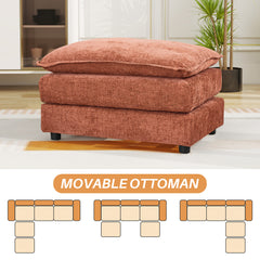 My Depot Sectional Sofa Cloud Couch
MOVABLE OTTOMAN