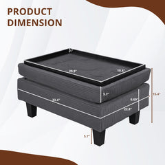 MyDepot Sectional Sofa Corduroy Cloud Couch
PRODUCT
DIMENSION