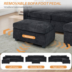 MyDepot Sectional Sofa
REMOVABLE SOFA FOOT PEDAL
