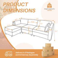 MyDepot Sectional Sofa
PRODUCT
DIMENSIONS