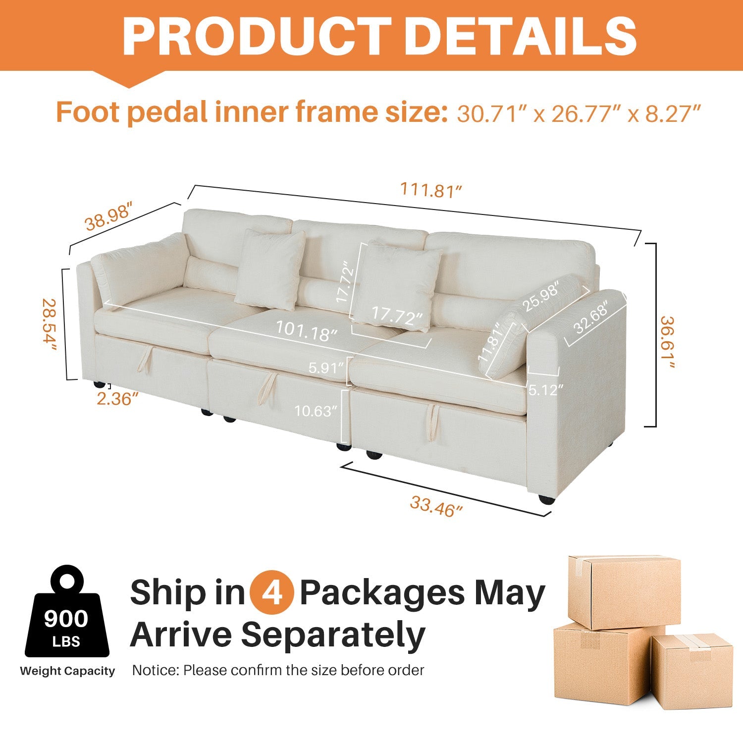 MyDepot Sectional Sofa with Storage Function
PRODUCT DETAILS