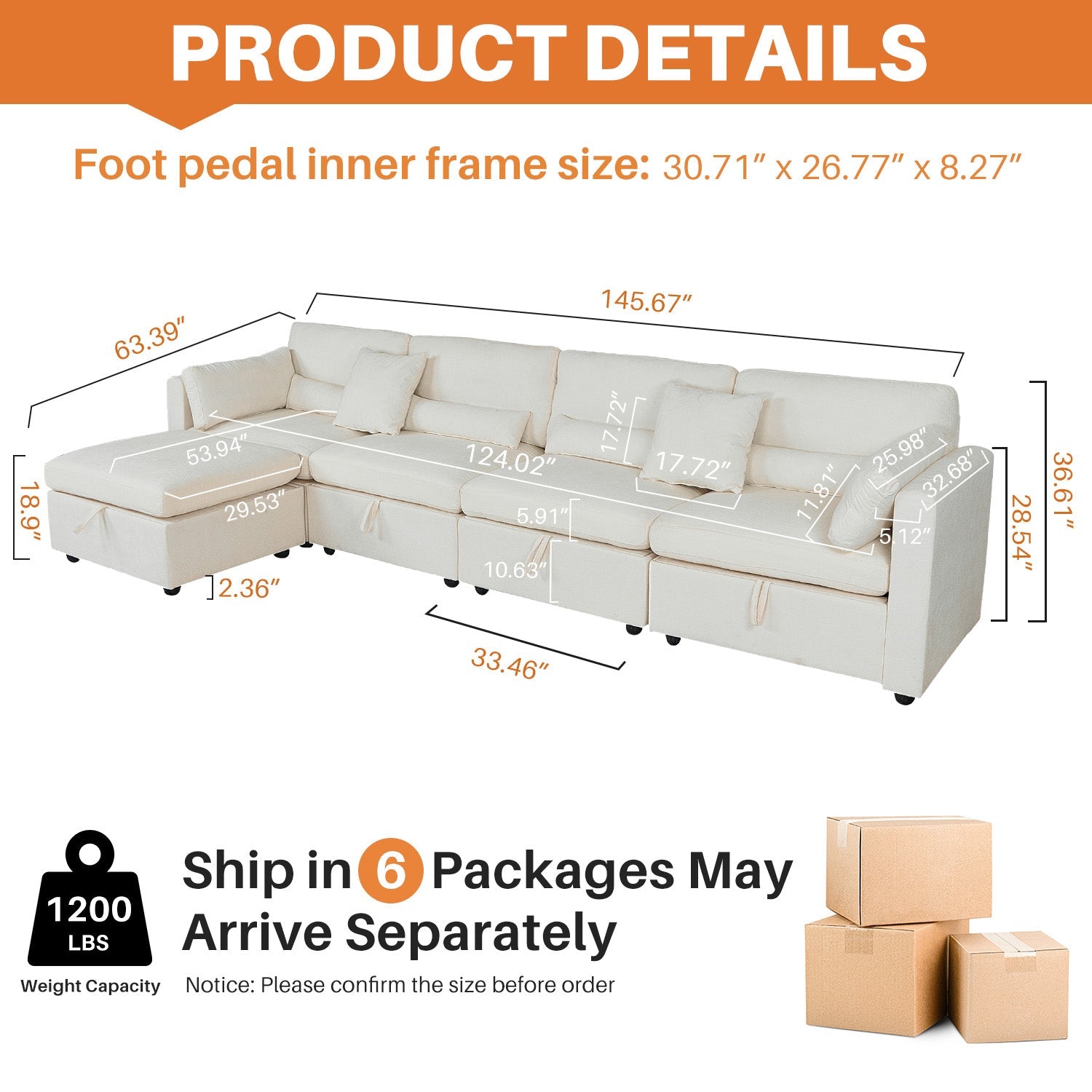 MyDepot Sectional Sofa with Storage Function
PRODUCT DETAILS