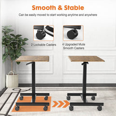 MyDepot Small Standing Desk
Smooth & stable