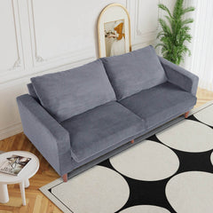 My Depot Sofa Comfort Corduroy Living Room Sofa
Gray
SPMD-2139GY