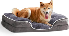 MyDepot Square Pet Bed 
Gray