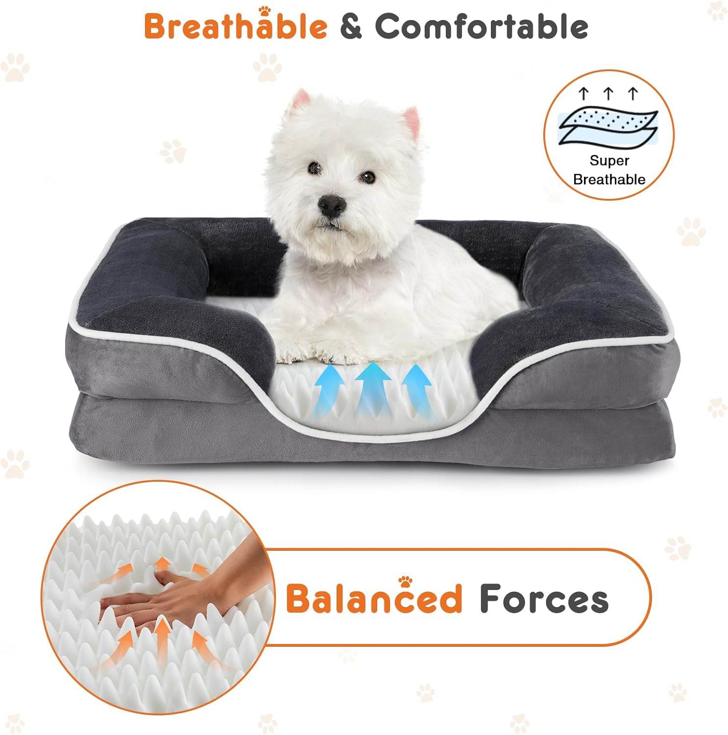 MyDepot Square Pet Bed
Breath?ble & Comfortable