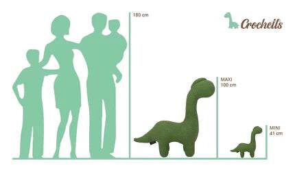 MyDepot Stool Children's Toy Chair Crochet Dinosaur Chair - My Depot