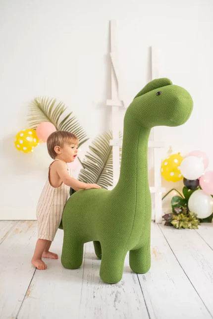 MyDepot Stool Children's Toy Chair Crochet Dinosaur Chair - My Depot