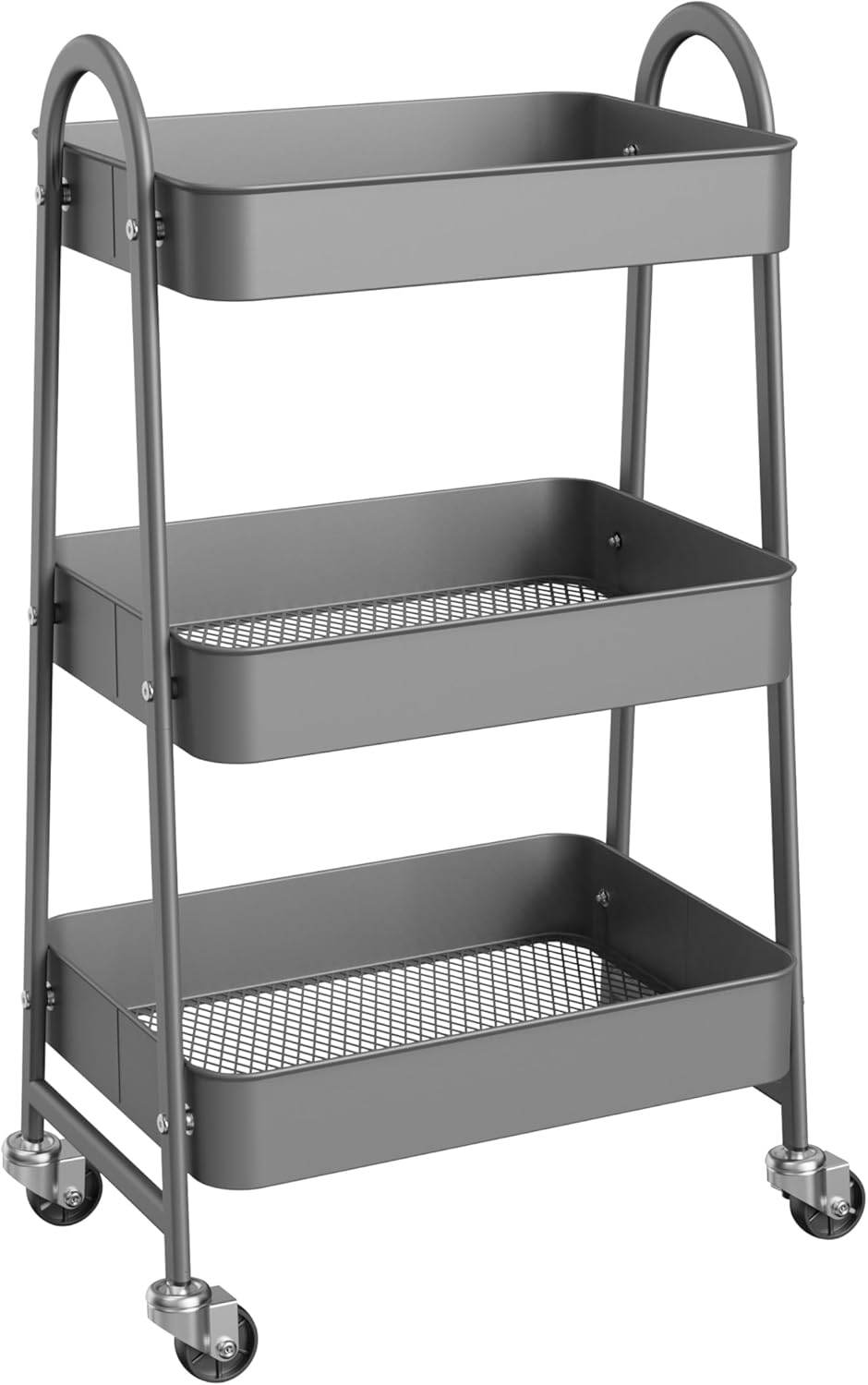 MyDepot Utility Cart 3-Tier Kitchen Storage Rack
Gray
SPMD-SN-TC3L-GY