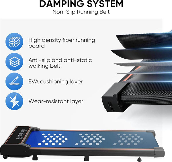 MyDepot Walking Pad Treadmill 
DAMPING SYSTEM