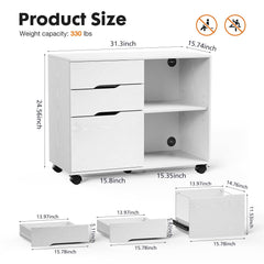 MyDepot Wooden 3-Drawer
Product Size