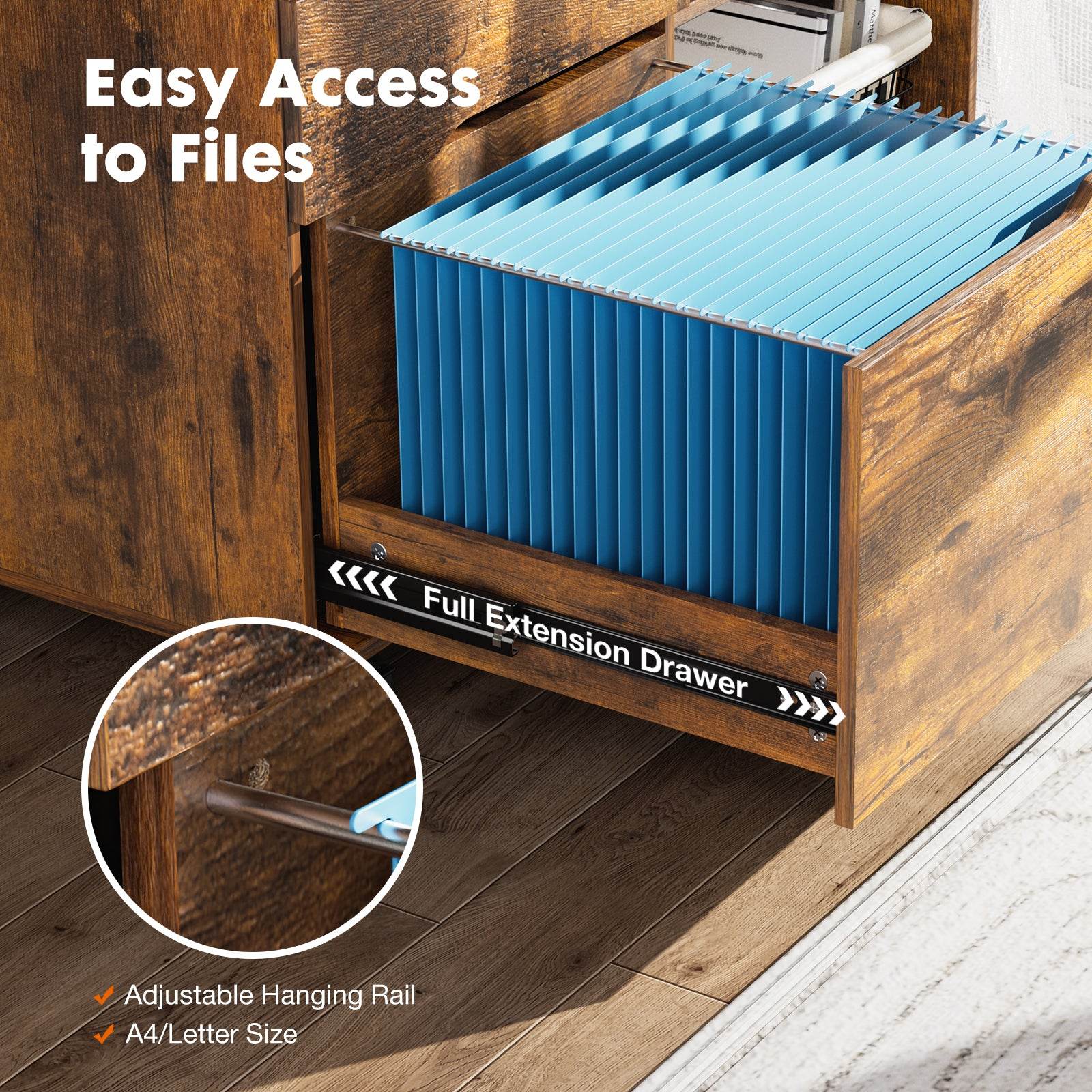 MyDepot Wooden 3-Drawer
Easy Accessto Files