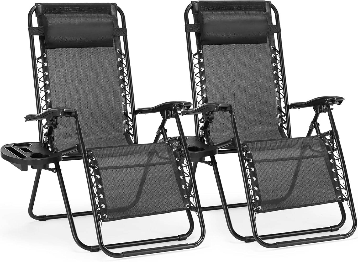 MyDepot Zero Gravity Chairs,
Black
SPMD-HW-TY01-2P-BK