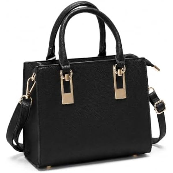 Rosvovo Olive Leather Handbag for Women - Elegant Shoulder Bag & Tote with Adjustable Strap