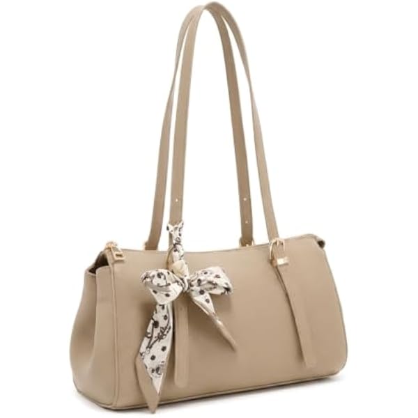 Rosvovo Leather Tote Bag | Elegant Top Handle Purse